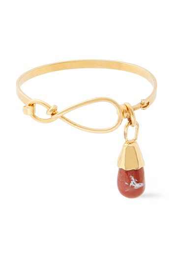 MARNI Gold-tone jasper bracelet