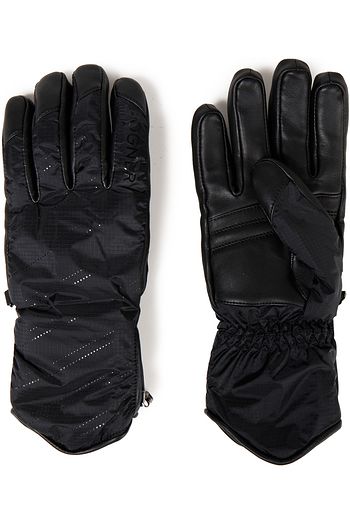 BOGNER Baca leather and shell ski gloves