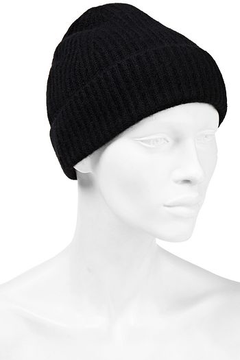 RE/DONE Beanie aus geripptem Kaschmir