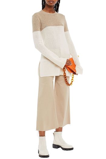 MARNI Two-tone cashmere sweater