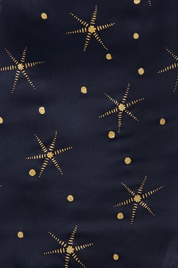 VALENTINO Glittered silk crepe de chine scarf