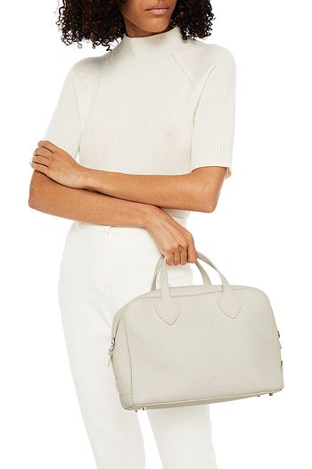 FURLA Pebbled-leather tote