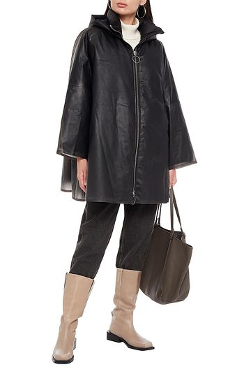 IENKI IENKI Pyramide layered shell hooded raincoat