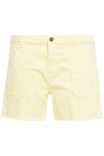 BA&SH Selby frayed denim shorts