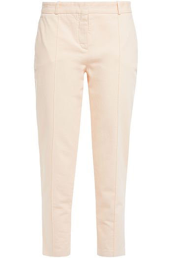 LORO PIANA Cropped mid-rise slim-leg jeans
