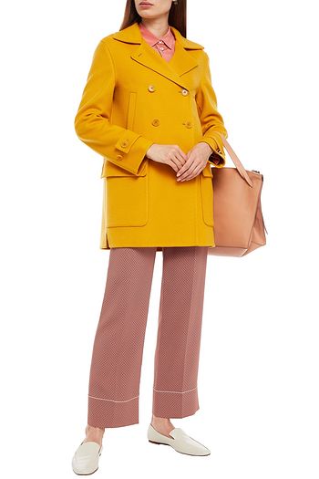 LORO PIANA Double-breasted cashmere-felt coat