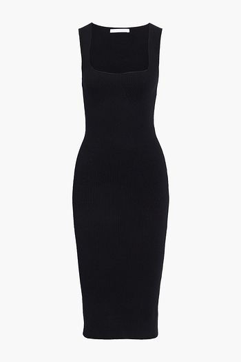 HELMUT LANG Contour ribbed-knit dress