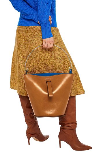 MARNI Beuteltasche aus strukturiertem Leder
