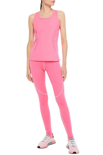 ADIDAS BY STELLA MCCARTNEY Mesh-paneled stretch tank