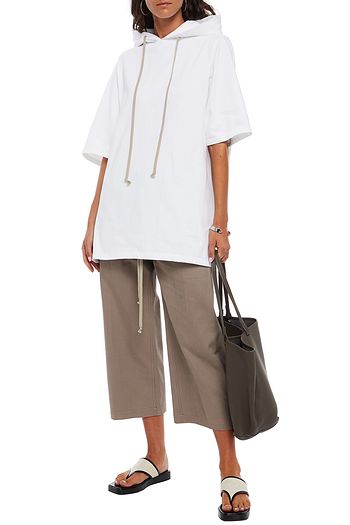 DRKSHDW BY RICK OWENS Oversized cotton-jersey hoodie