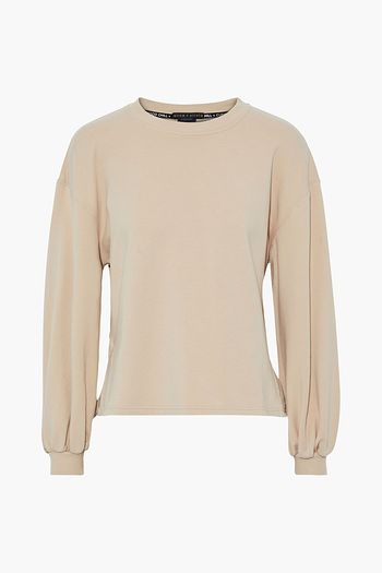 ALICE + OLIVIA Amirah cotton-blend fleece sweatshirt