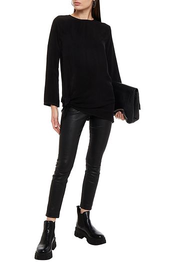 STATESIDE Washed cupro top