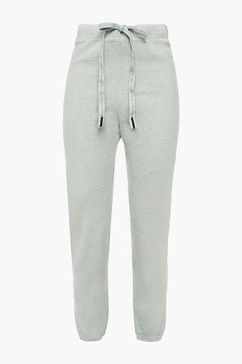 STATESIDE Supima cotton and Micro Modal-blend fleece track pants