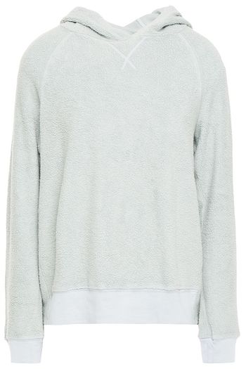 STATESIDE Supima cotton and modal-blend fleece hoodie