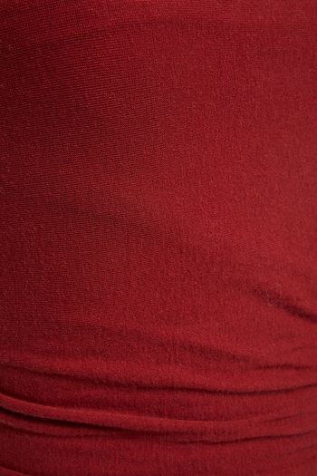 RICK OWENS Layered cotton-jersey top