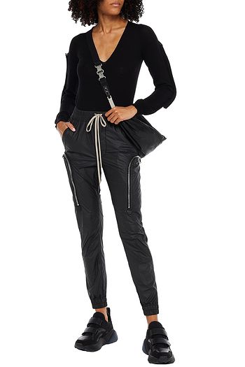 RICK OWENS Pleated wools sweater