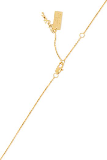 THE MARC JACOBS Gold-tone crystal necklace