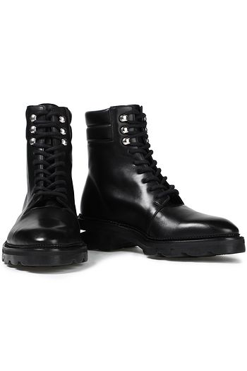 ALEXANDER WANG Andee cutout leather combat boots