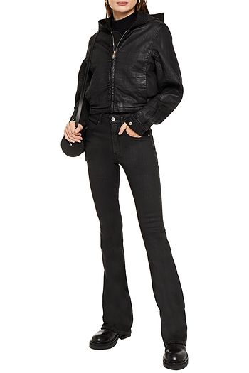 DRKSHDW BY RICK OWENS Coated padded denim jacket