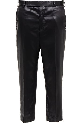 RICK OWENS Astaires cropped satin tapered pants