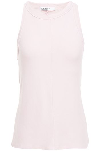 STATESIDE Ribbed Supima cotton-blend jersey tank