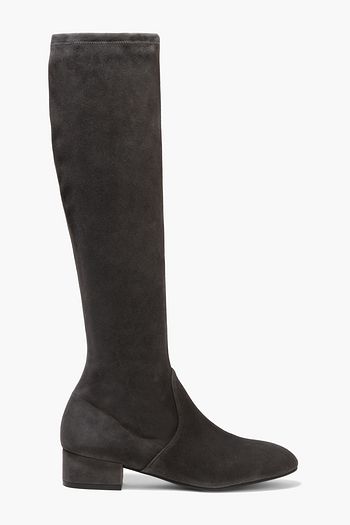 STUART WEITZMAN Raissa stretch-suede knee boots