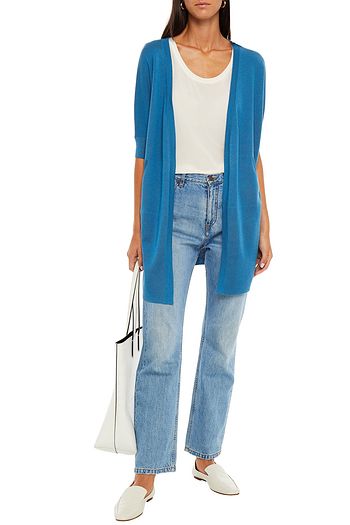 LORO PIANA Cashmere and silk-blend cardigan