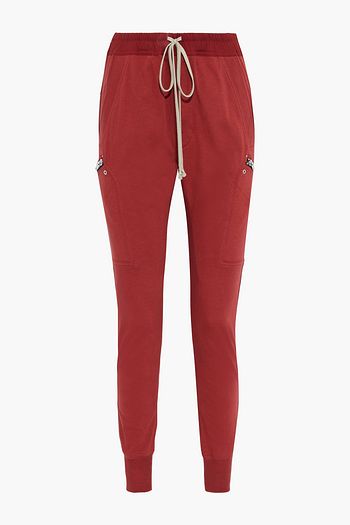 RICK OWENS Bauhaus cotton-jersey track pants