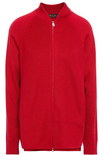 LORO PIANA Silk and cotton-blend cardigan