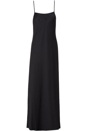 ALEXANDERWANG.T Crinkled satin maxi slip dress