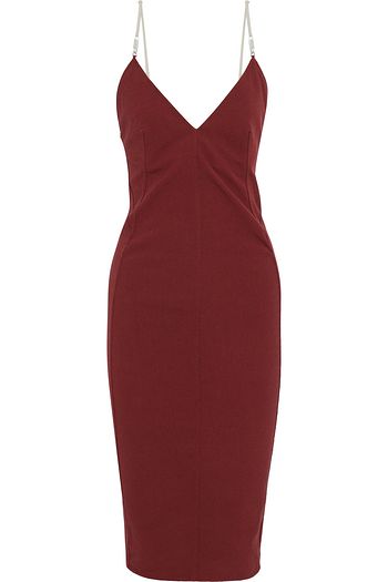 RICK OWENS Maillot open-back crepe dress