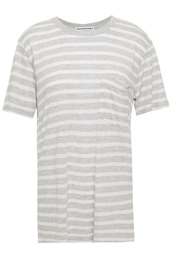 ALEXANDERWANG.T Striped jersey T-shirt