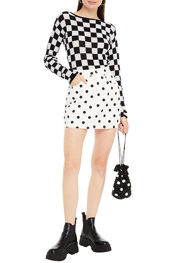 THE MARC JACOBS Wool and cashmere-blend jacquard sweater