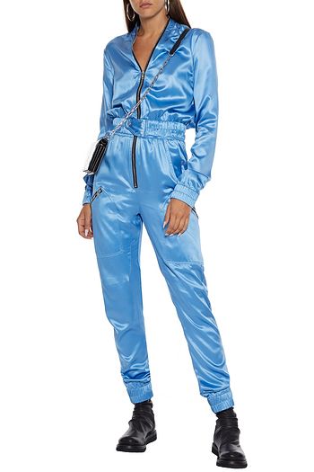 RICK OWENS Performa Bodybag satin jumpsuit