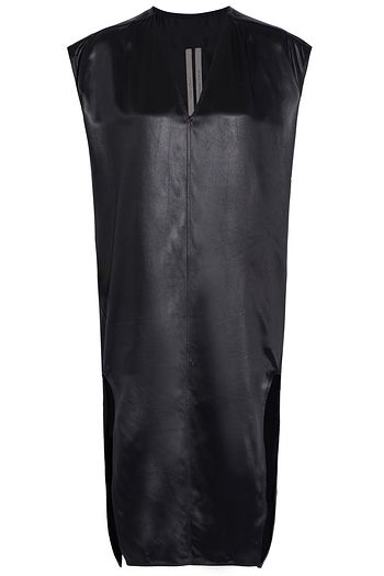RICK OWENS Arrowhead satin dress