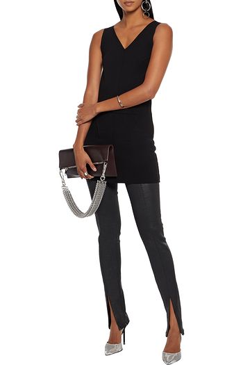 DRKSHDW BY RICK OWENS Coated-denim leggings