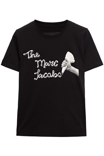 THE MARC JACOBS Printed organic cotton-jersey T-shirt