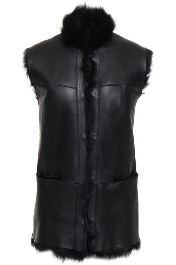 DOM GOOR Reversible shearling vest