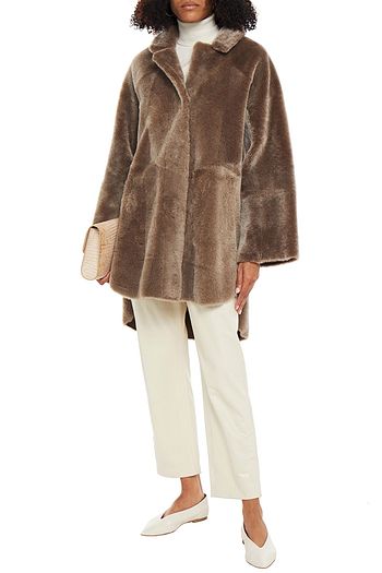 DOM GOOR Reversible shearling coat