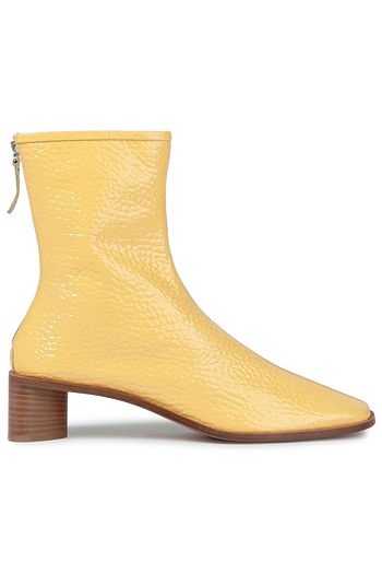 ACNE STUDIOS Ankle Boots aus strukturiertem Lackleder