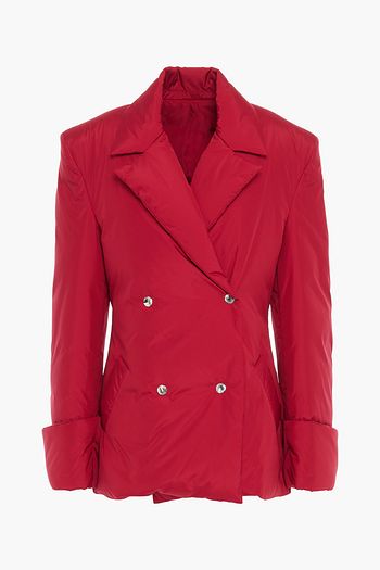 KHRISJOY Double-breasted shell down jacket