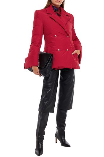 KHRISJOY Double-breasted shell down jacket