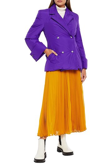 KHRISJOY Doppelreihige Daunenjacke aus Shell
