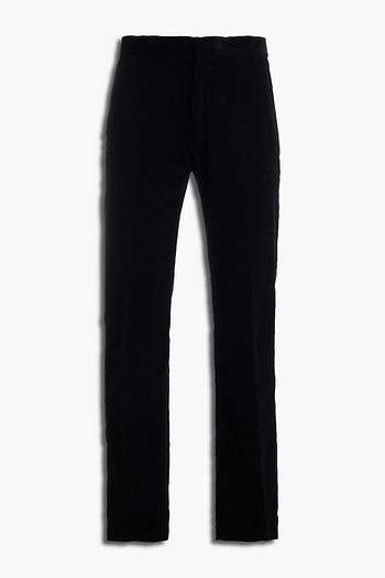 THE ROW Walker slim-fit cotton and cashmere-blend corduroy pants