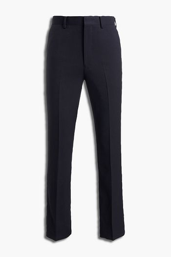THE ROW Mick slim-fit wool-canvas pants