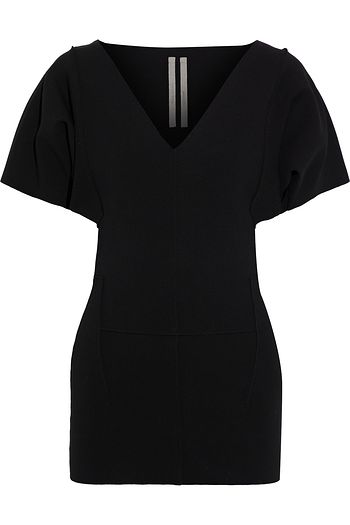 RICK OWENS V stretch-ponte top