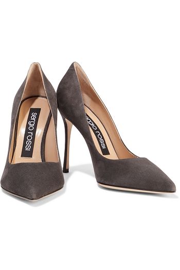 SERGIO ROSSI Godiva suede pumps