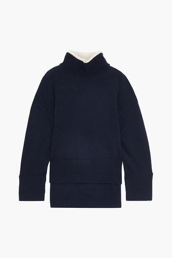 FRAME High Low wool-blend sweater