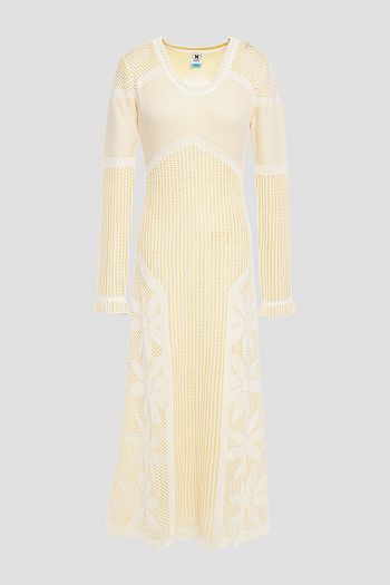 M MISSONI Jacquard-knit midi dress