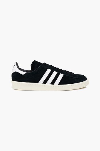 ADIDAS ORIGINALS Campus 80s leather-trimmed suede sneakers